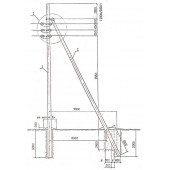 Анкерная опора ЛЭП АДтБ10-4