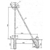 Анкерная опора ЛЭП КтБ10-23