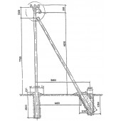 Ответвительная анкерная опора ЛЭП ОАтБ10-23