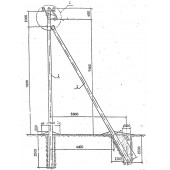 Ответвительная анкерная опора ЛЭП ОАтБ10-25