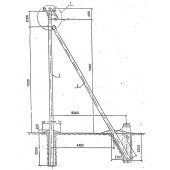 Ответвительная анкерная опора ЛЭП ОАтБ10-26