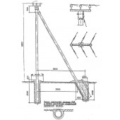 Анкерная опора ЛЭП УПоБ10-20
