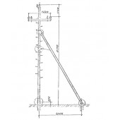 Угловая промежуточная опора ЛЭП УПт10-1